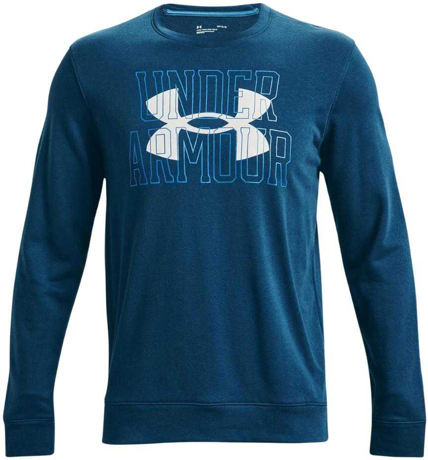 Under Armour UA Rival Terry Logo Crew M 1370391 458 džemperis