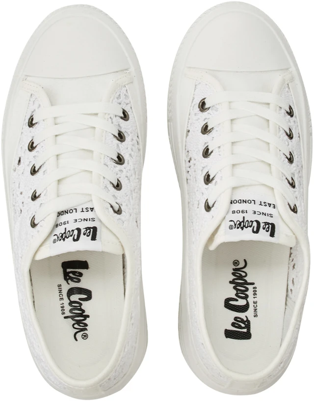 Lee Cooper moteriški bateliai balti LCW-26-44-4485LA (41)