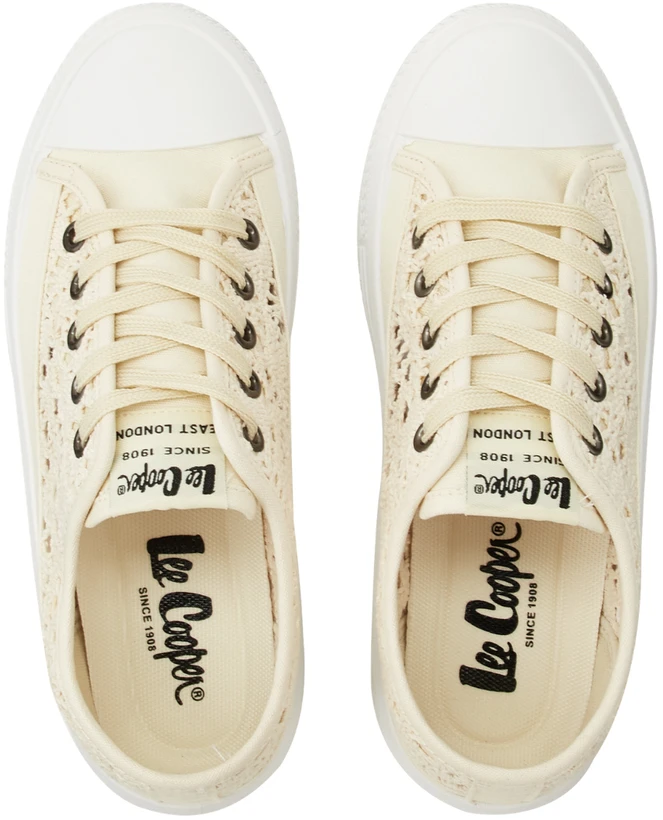 Lee Cooper moteriški bateliai smėlio spalvos LCW-26-44-4486LA (41)
