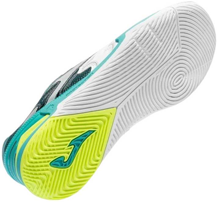 Buty piłkarskie Joma Cancha 2602 Indoor balta ir-žalia CANS2602IN (42)