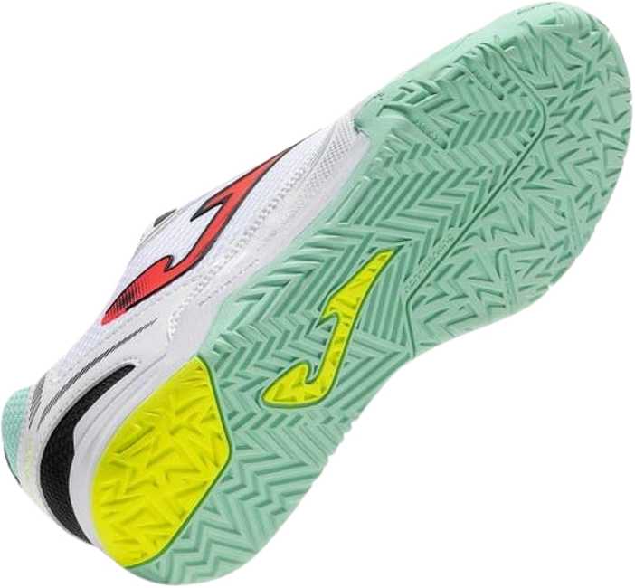 Buty piłkarskie Joma Dribling Indoor 2632 balta ir-turkio sp. DRIS2632IN (40)