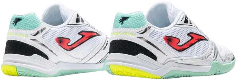 Buty piłkarskie Joma Dribling Indoor 2632 balta ir-turkio sp. DRIS2632IN (40)