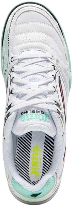 Buty piłkarskie Joma Dribling Indoor 2632 balta ir-turkio sp. DRIS2632IN (40)
