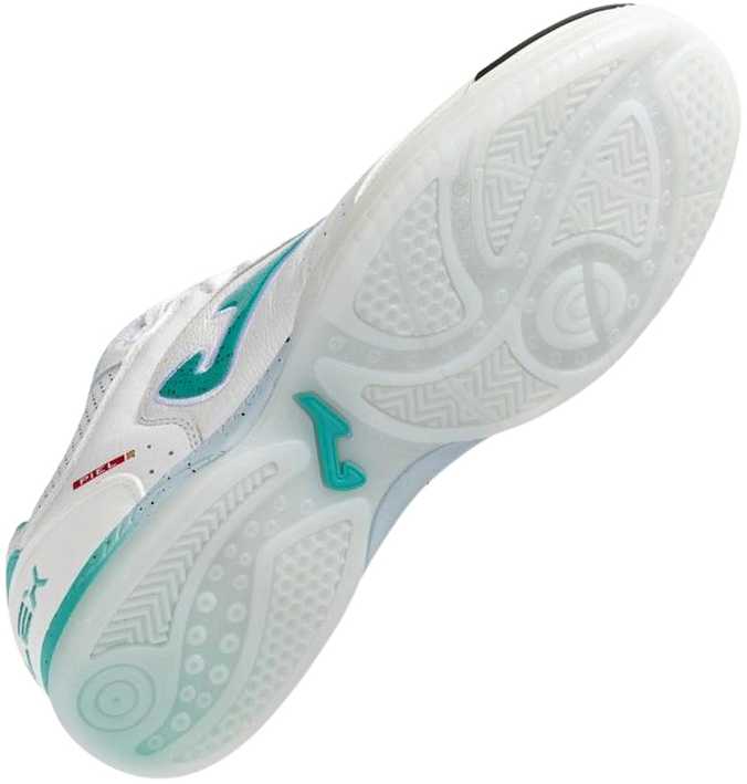 Buty piłkarskie Joma Top Flex 2502 Indoor balta ir-turkio sp. TOPW2502IN (42,5)