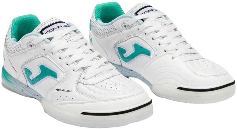 Buty piłkarskie Joma Top Flex 2502 Indoor balta ir-turkio sp. TOPW2502IN (42,5)