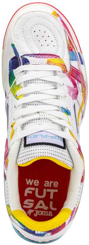 Buty piłkarskie Joma Top Flex Indoor 2676 balta TOPS2676IN (45)