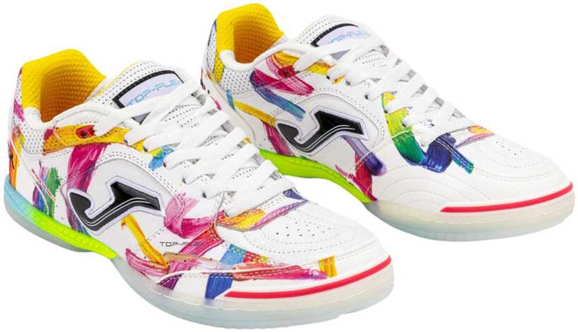 Buty piłkarskie Joma Top Flex Indoor 2676 balta TOPS2676IN (45)