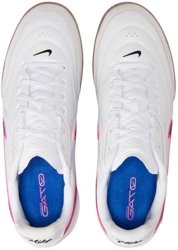 Nike Tiempo Streetgato balta HQ7017 146 (44) futbolo bateliai