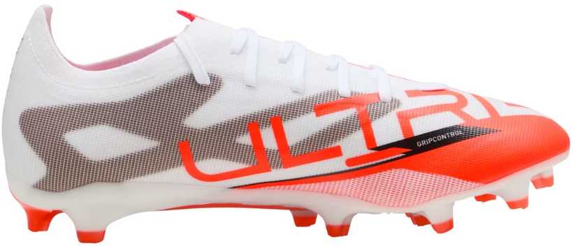 Carruzzo PUMA Ultra 5 Match FG/AG Futbolas Unisekso stiliaus Oranžinė, Balta
