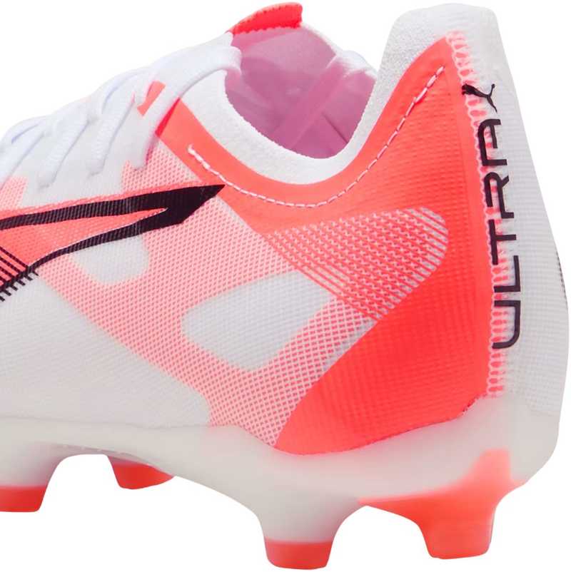 Carruzzo PUMA Ultra 5 Match FG/AG Futbolas Unisekso stiliaus Oranžinė, Balta