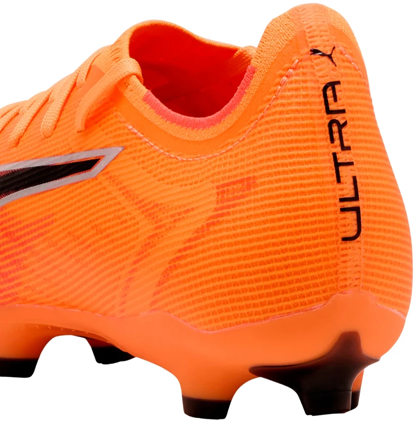 Puma Ultra 6 Match FG/AG „Heat Fire“ futbolo bateliai, oranžiniai, 108514 03 (40.5)