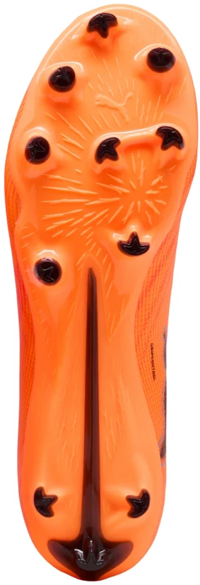 Puma Ultra 6 Match FG/AG „Heat Fire“ futbolo bateliai, oranžiniai, 108514 03 (40.5)