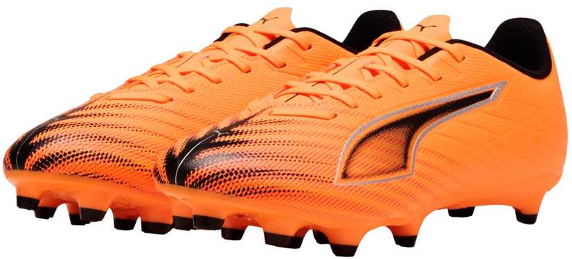 Buty piłkarskie Puma Ultra 6 Play FG/AG Heat Fire oranžinė 108532 03 (43)