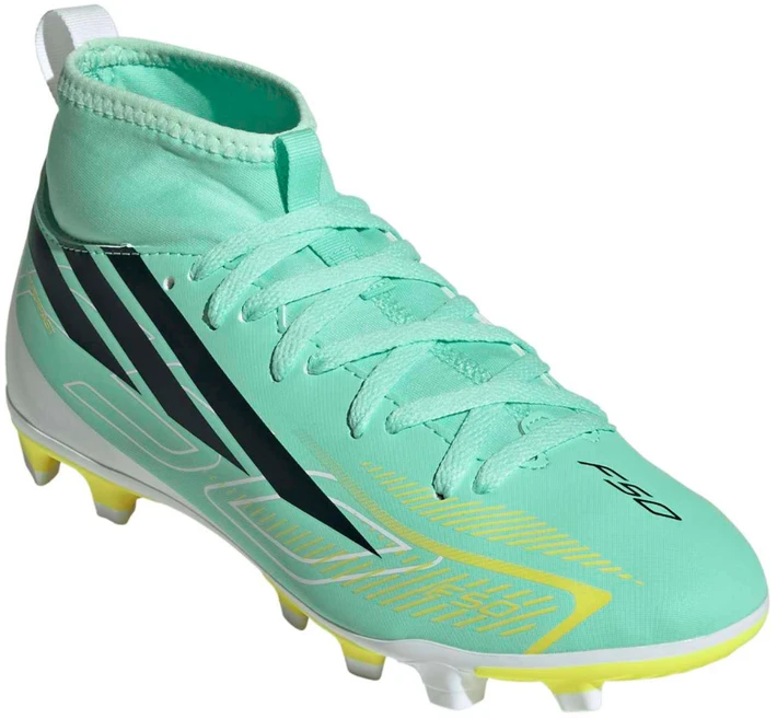 Buty piłkarskie vaikams adidas F50 Hyperfast Club Mid FG/MG LA3943 (32)