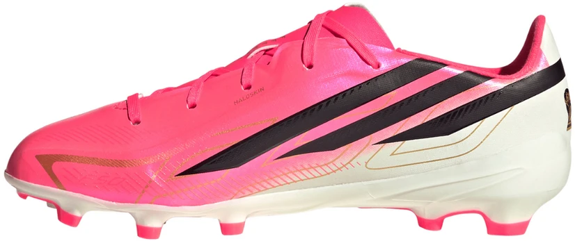 Adidas F50 Hyperfast League FG vaikiški futbolo bateliai, rožiniai HQ5161 (33)