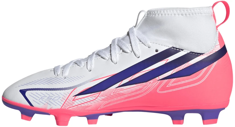 adidas F50 Hyperfast Club Mid FG/MG KJ0670 (33) vaikiški futbolo bateliai