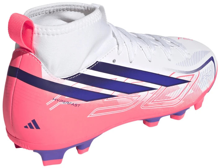 adidas F50 Hyperfast Club Mid FG/MG KJ0670 (33) vaikiški futbolo bateliai