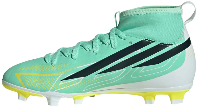 Buty piłkarskie vaikams adidas F50 Hyperfast Club Mid FG/MG LA3943 (32)