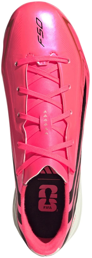Adidas F50 Hyperfast League FG vaikiški futbolo bateliai, rožiniai HQ5161 (33)