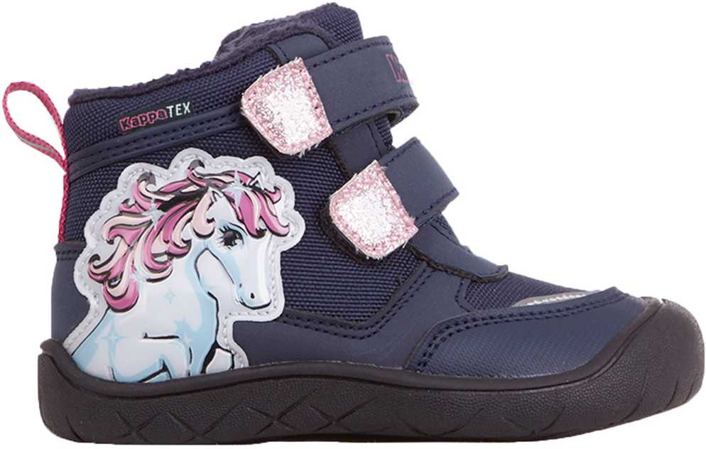 Buty vaikams Kappa Flake Tex tamsiai mėlyna - rožinė 280021M 6722 (20)
