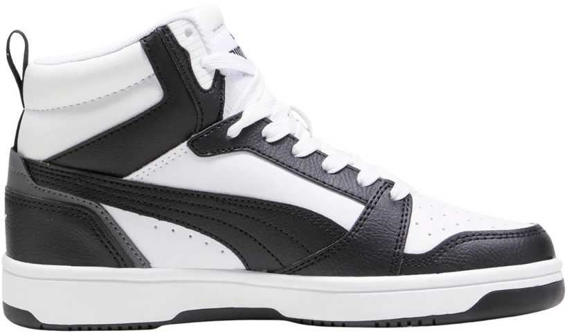 Buty vaikams Puma Rebound V6 Mid balta ir-juoda 393831 01 (38)
