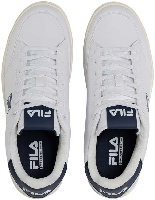 Buty vyrams Fila Courtbay balta ir-tamsiai mėlyna FFM0365 13462 (43)