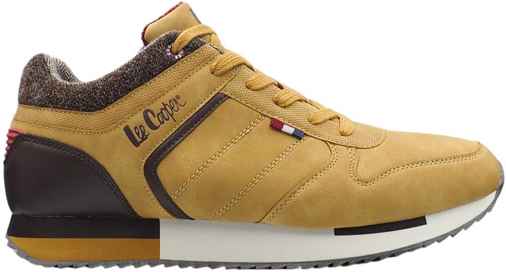Vyriški sportbačiai su raišteliais Lee Cooper, rudi