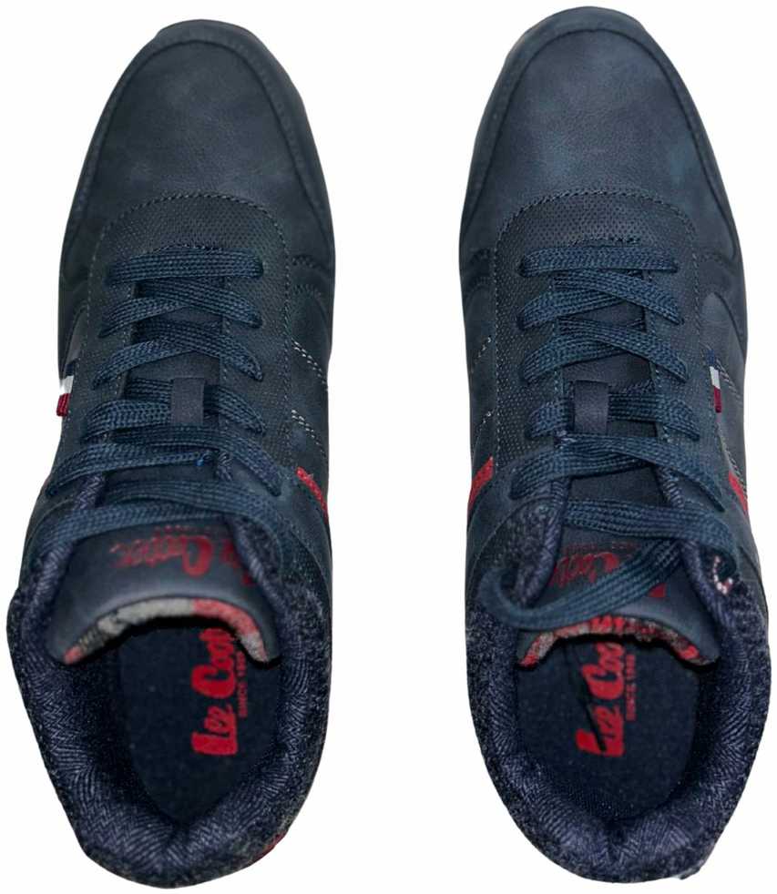 LCO Lee Cooper Men’s Shoes Navy Raudona LCJ-21-29-0642M