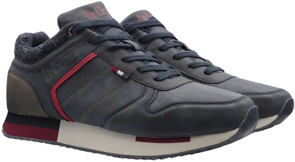 LCO Lee Cooper Men’s Shoes Navy Raudona LCJ-21-29-0642M