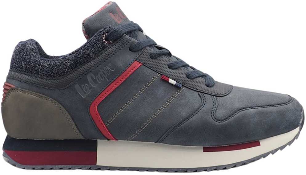 LCO Lee Cooper Men’s Shoes Navy Raudona LCJ-21-29-0642M