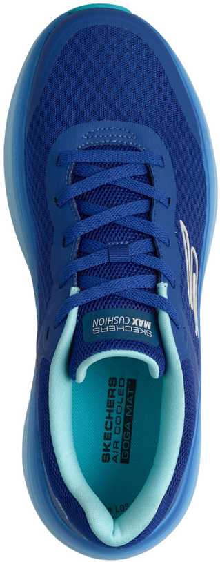 Skechers Max Cushioning Vyriški Šviesiai Mėlyni Bėgimo Bateliai