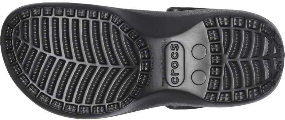 Moteriškos klumpės su paaukštintu padu Crocs Classic Platform, juodos