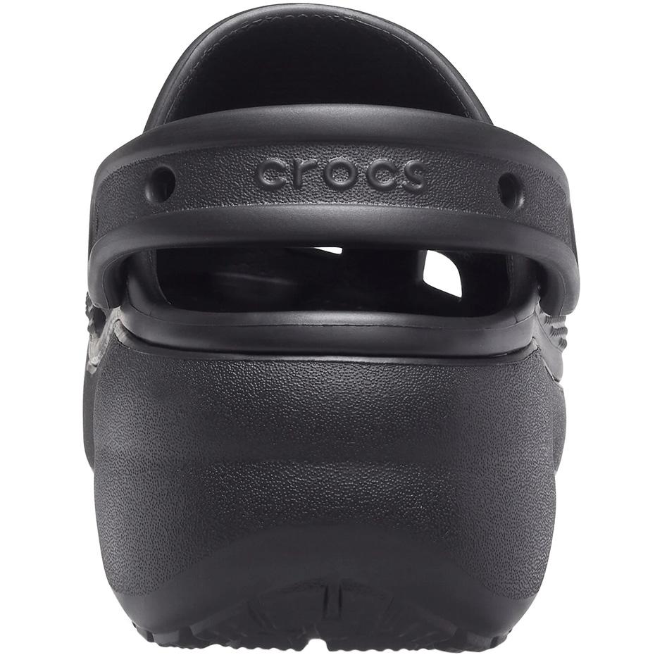 Moteriškos klumpės su paaukštintu padu Crocs Classic Platform, juodos