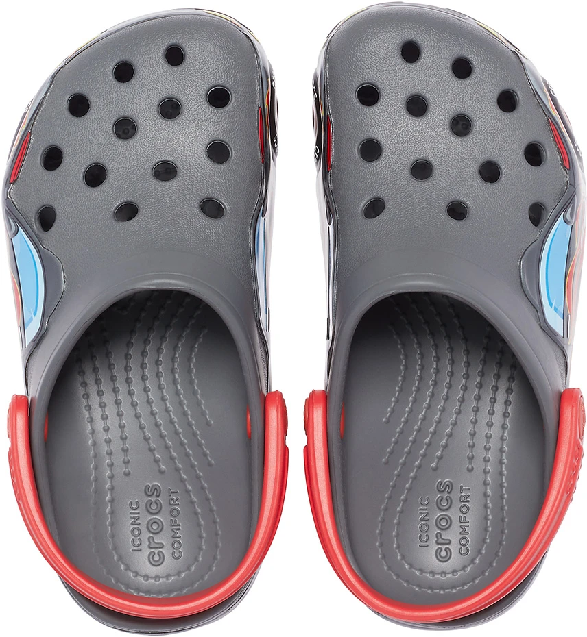 Chodaki vaikams Crocs FL Truck Band Clog pilka 207074 0DA (33-34)