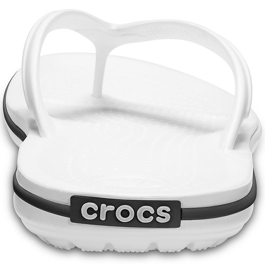 Šlepetės per pirštą Crocs Crocband Flip W 11033-100