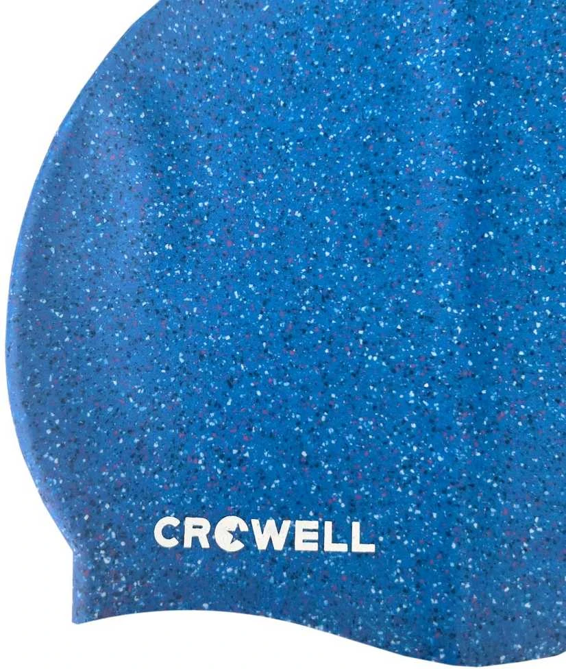 Crowell Recycling Pearl Silikoninė plaukimo kepuraitė, mėlyna, col. 5