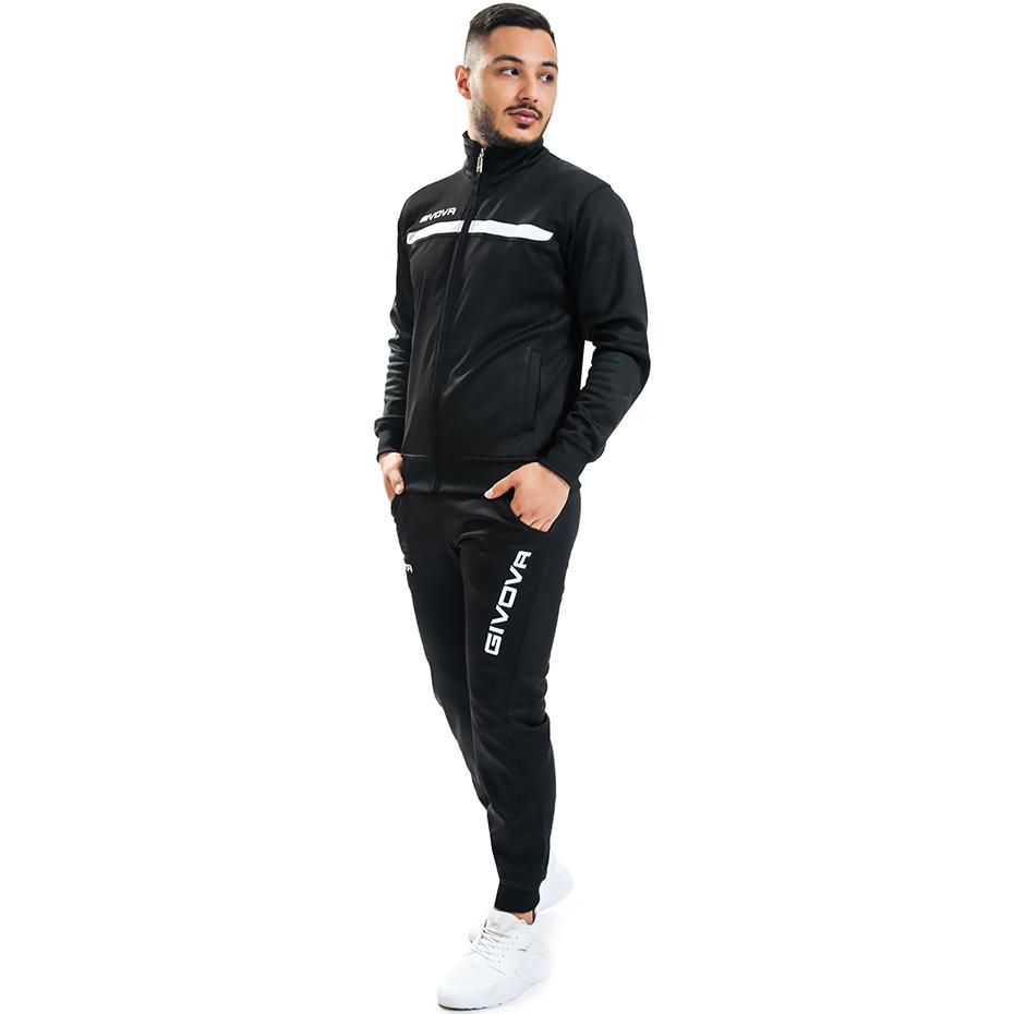 Carruzzo Dres Givova Tuta Givova One juoda-balta TT012 1003 XL