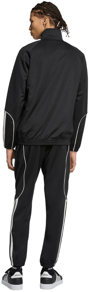 Vyriškas adidas 3-Dryžių sportinis kostiumas Juodas JN1817