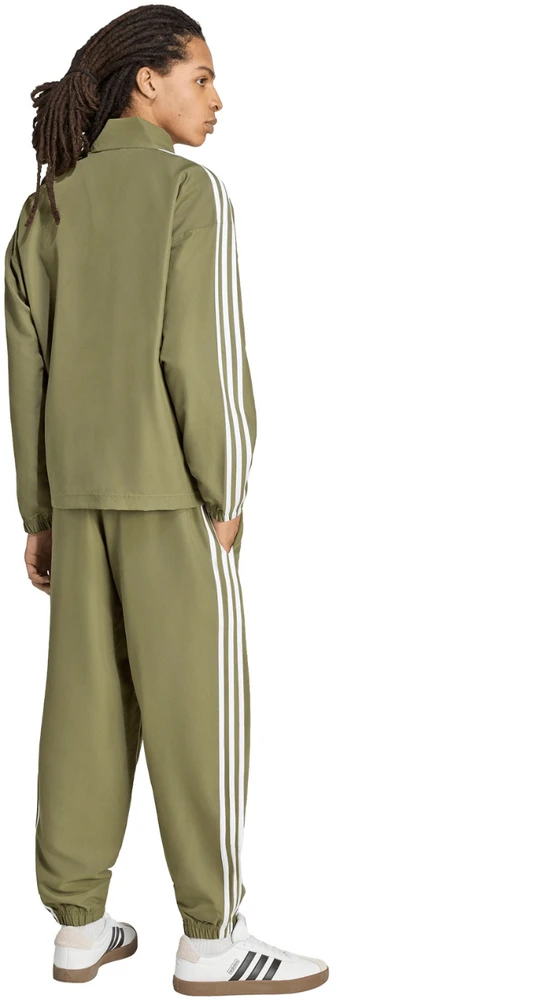 Dres męski adidas 3-Stripes Woven oliwkowy KY2300 (2XL)