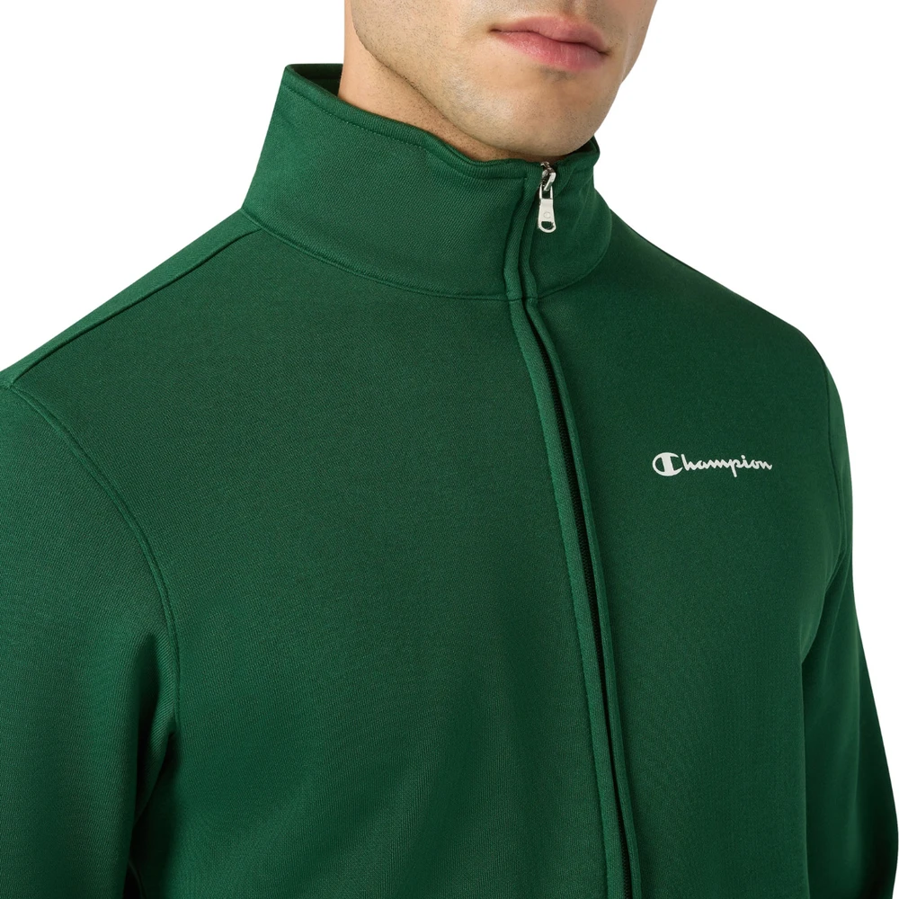 Dres męski Champion Sweatsuit zielono-juoda 221786 GS559 (3XL)