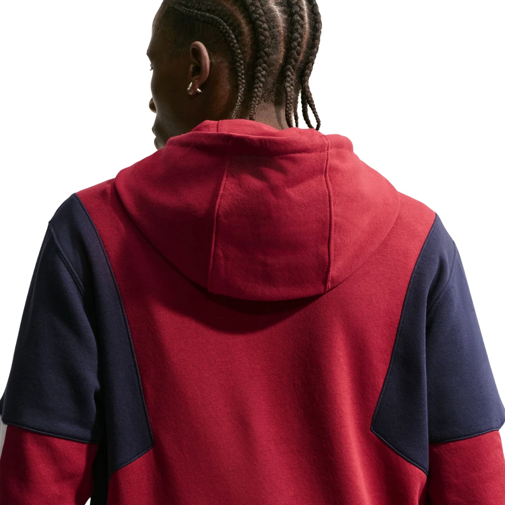 Nike Sportswear Club vyriškas sportinis kostiumas bordo spalvos HV1165 613 (2XL)