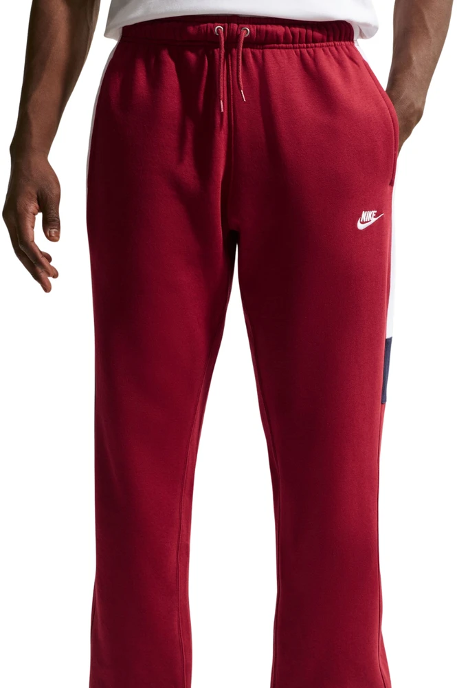 Nike Sportswear Club vyriškas sportinis kostiumas bordo spalvos HV1165 613 (2XL)