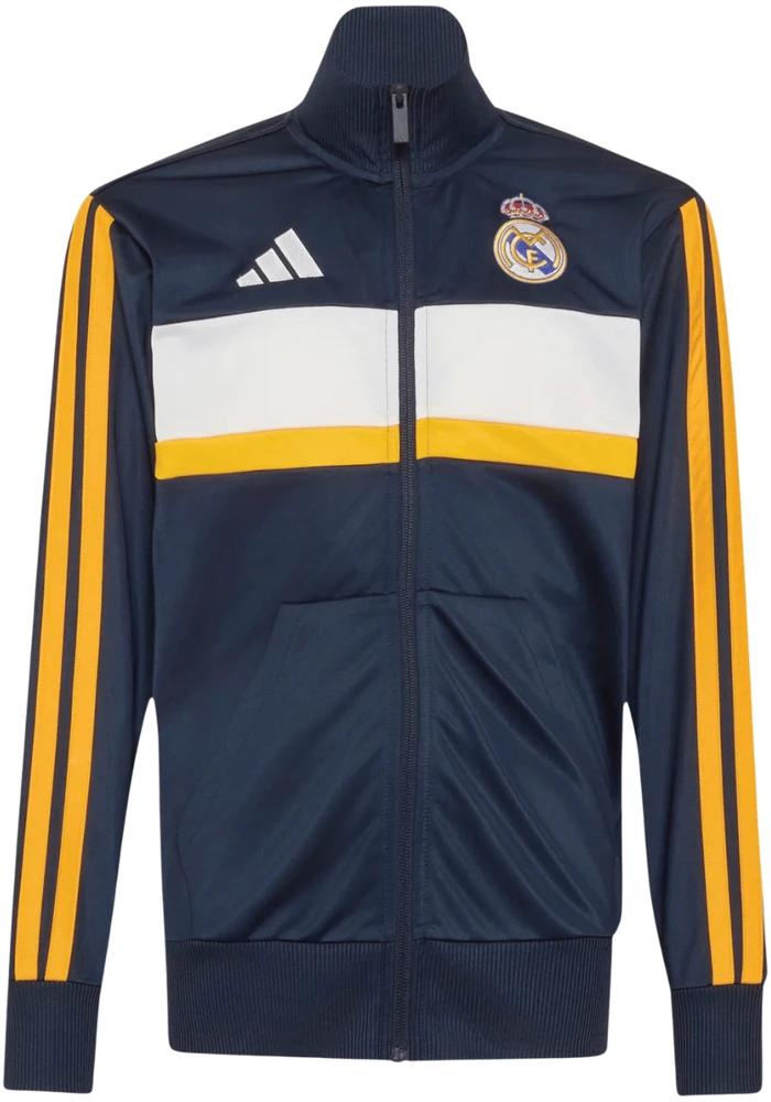 Dres vaikams adidas Real Madrid granatowo-geltona KG2955 (128cm)