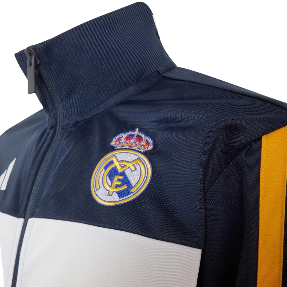 Dres vaikams adidas Real Madrid granatowo-geltona KG2955 (128cm)