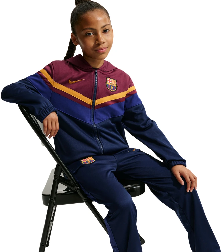 Dres vaikams Nike FC Barcelona Home granatowo-bordinė IO3566 682 (XS)