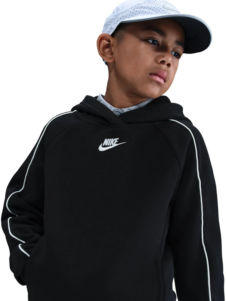Dres vaikams Nike Sportswear Club Fleece juoda HQ9318 010 (S)