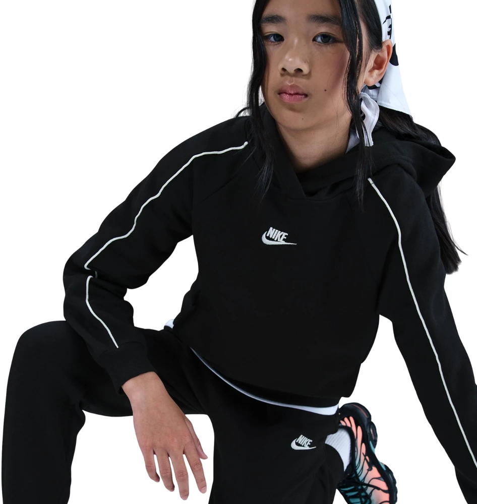 Dres vaikams Nike Sportswear Club Fleece juoda HQ9318 010 (S)