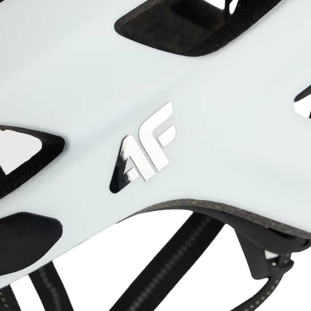 4F DVIRAČIO ŠALMAS UNISEX VYRIŠKAS MOTERIŠKAS L 59-61cm Baltas U135 SS26