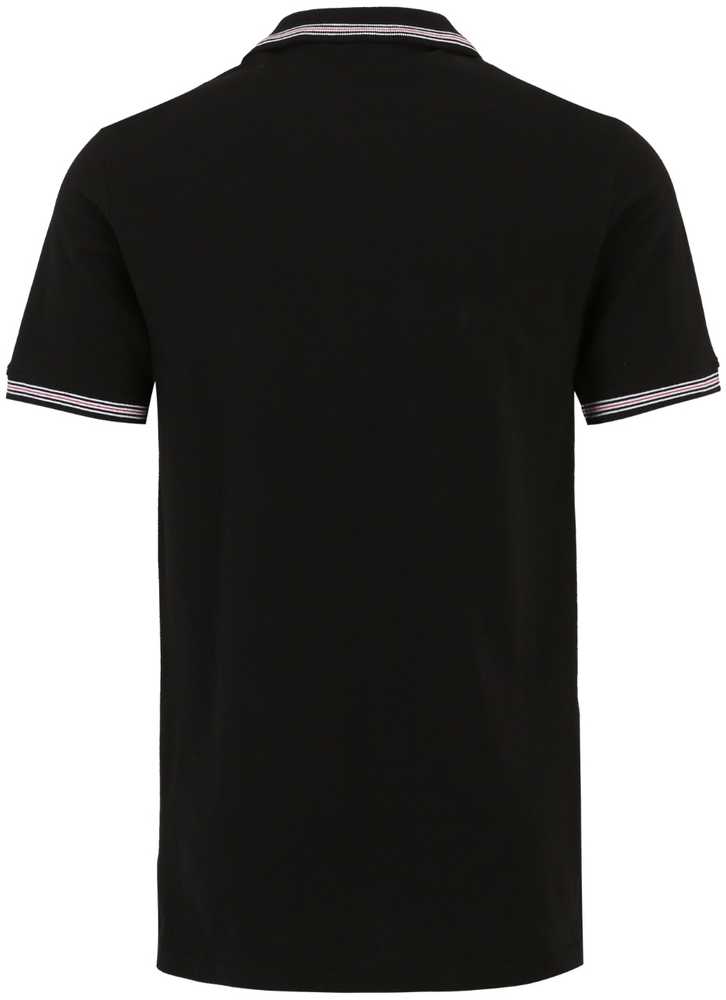 Fila Holdings Vyriški marškinėliai polo Fila Lubbeek juoda FAM0898 80010 (S)