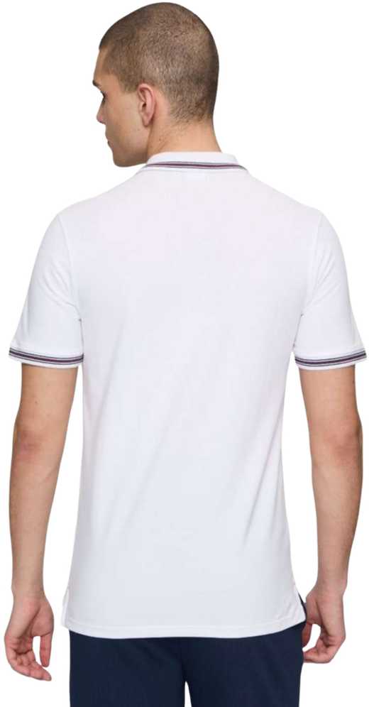Fila Holdings Vyriški marškinėliai polo Fila Lubbeek balta FAM0898 10001 (XL)